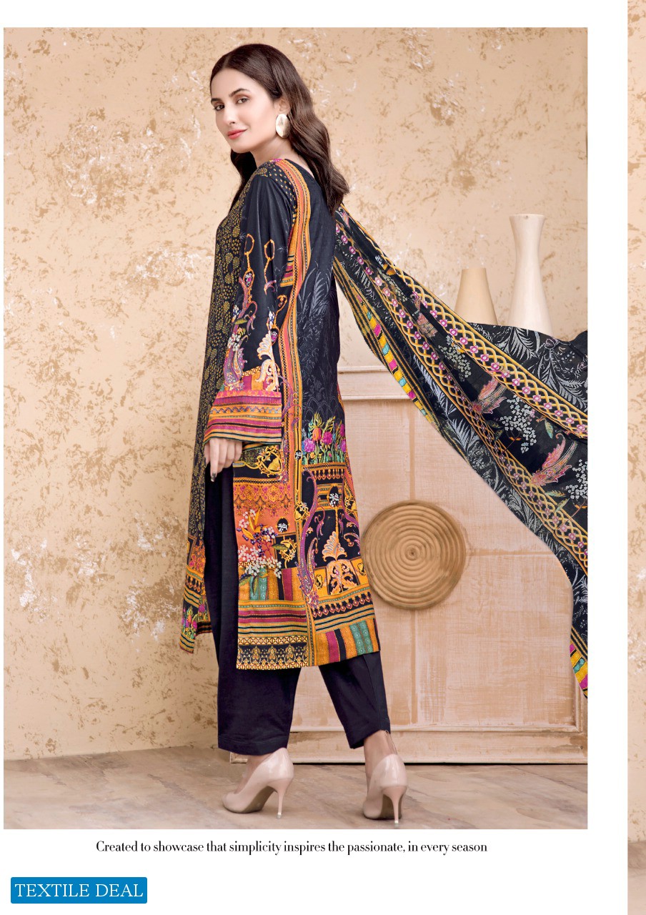 Madhav Mumtaz Karachi Queen Vol-6 Wholesale Karachi Printed Dress