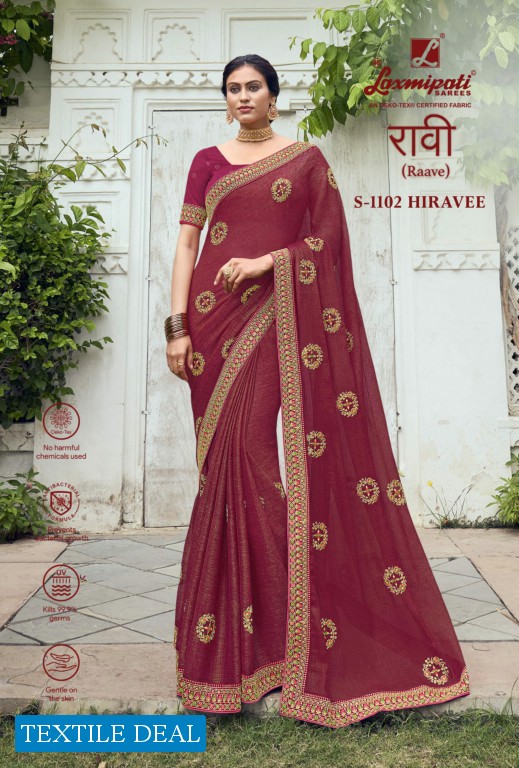 Laxmipati Raave Wholesale Festive Ethnic Saree Collection