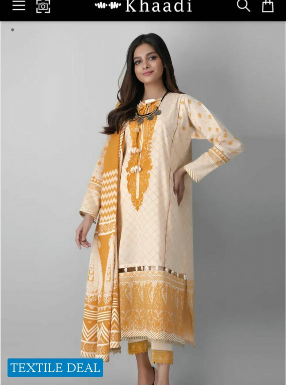 Khaadi Embroidered Collection set of 13 pcs All 3 pcs