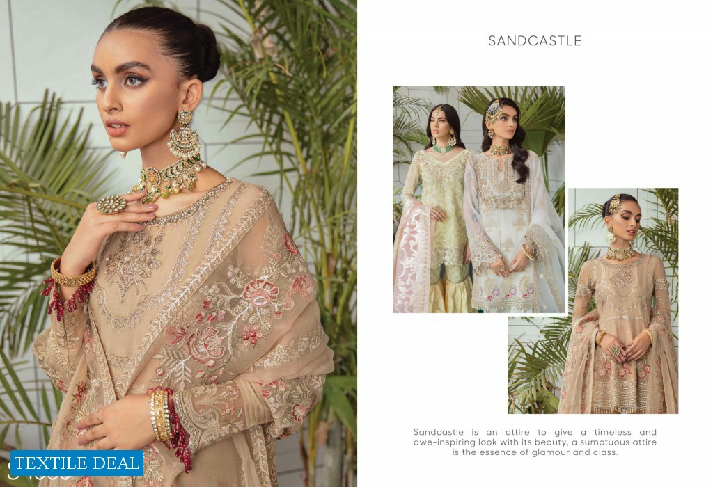 Serene Soiree wholesale Luxury Chiffon Embroidered Pakistani Dress