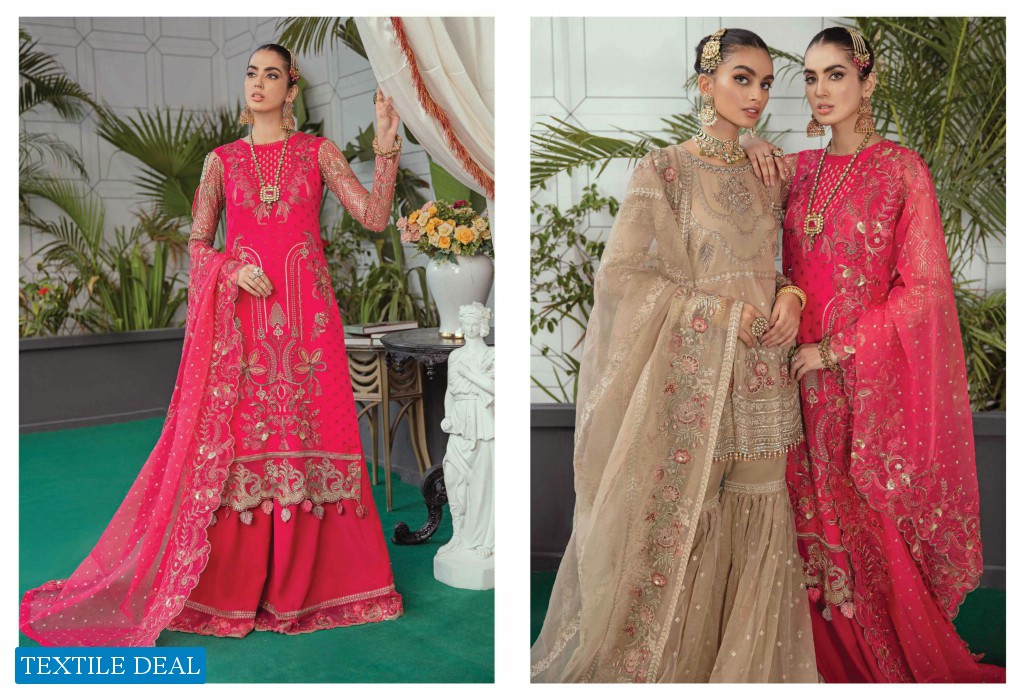 Serene Soiree wholesale Luxury Chiffon Embroidered Pakistani Dress