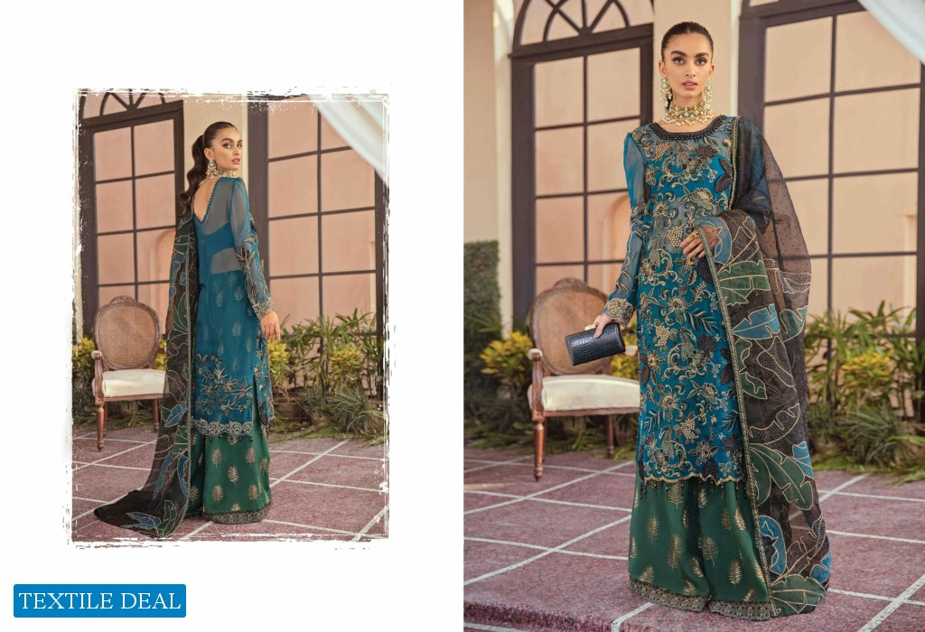 Serene Soiree wholesale Luxury Chiffon Embroidered Pakistani Dress