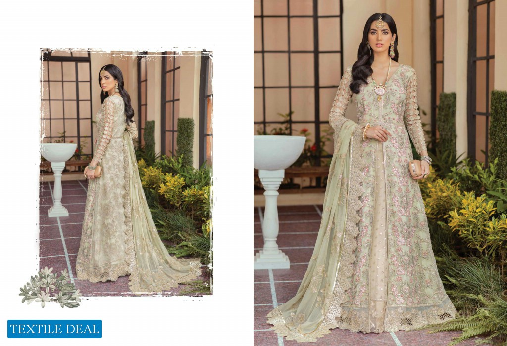Serene Soiree wholesale Luxury Chiffon Embroidered Pakistani Dress