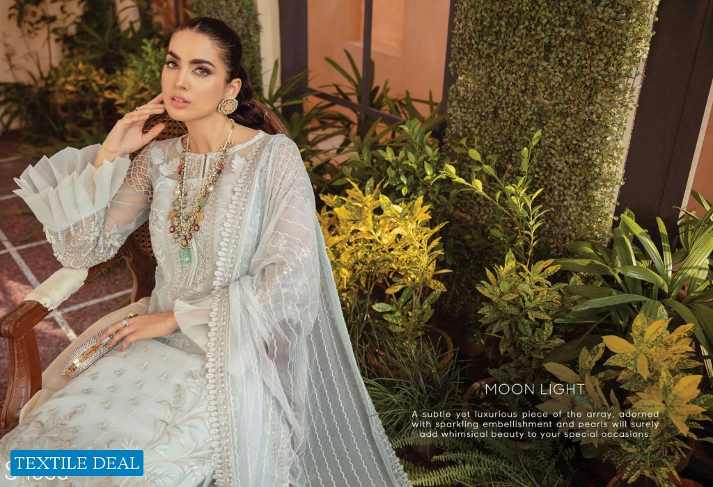 Serene Soiree wholesale Luxury Chiffon Embroidered Pakistani Dress