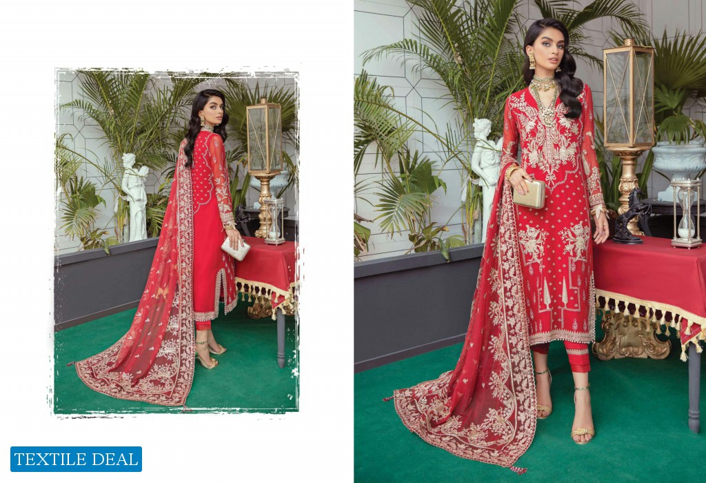 Serene Soiree wholesale Luxury Chiffon Embroidered Pakistani Dress