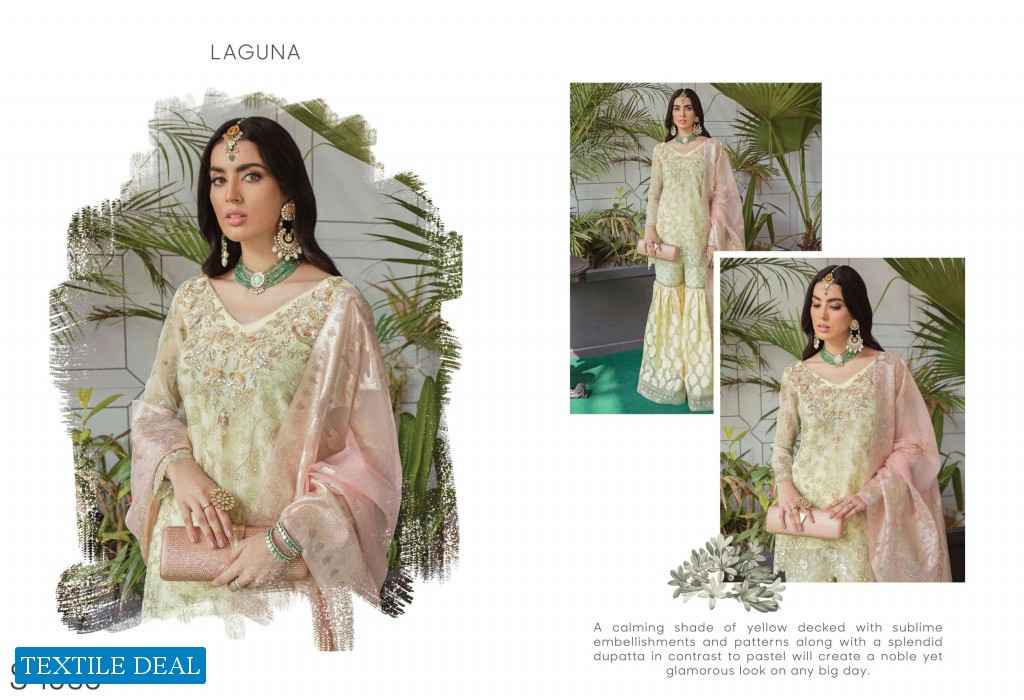 Serene Soiree wholesale Luxury Chiffon Embroidered Pakistani Dress