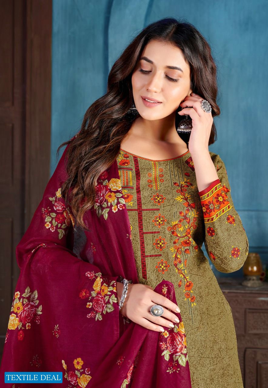 Balaji Pakeezah Wholesale Cotton Printed Dress Material