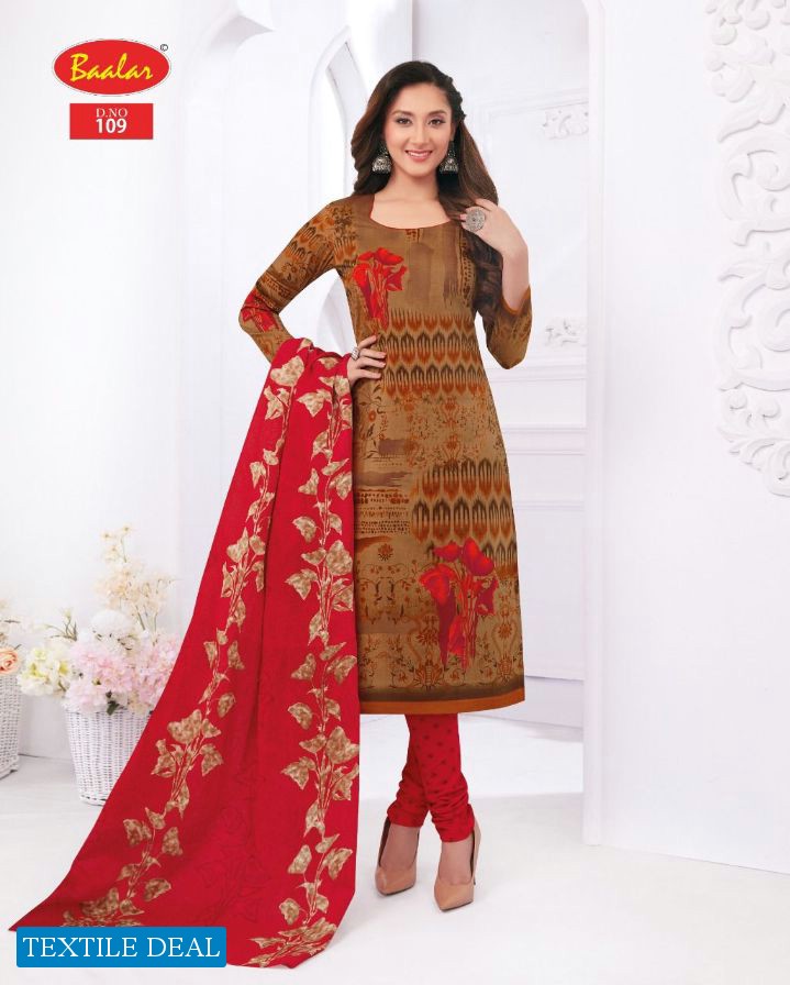 Baalar Zaara Vol-10 Wholesale Un Stitched Dress Material