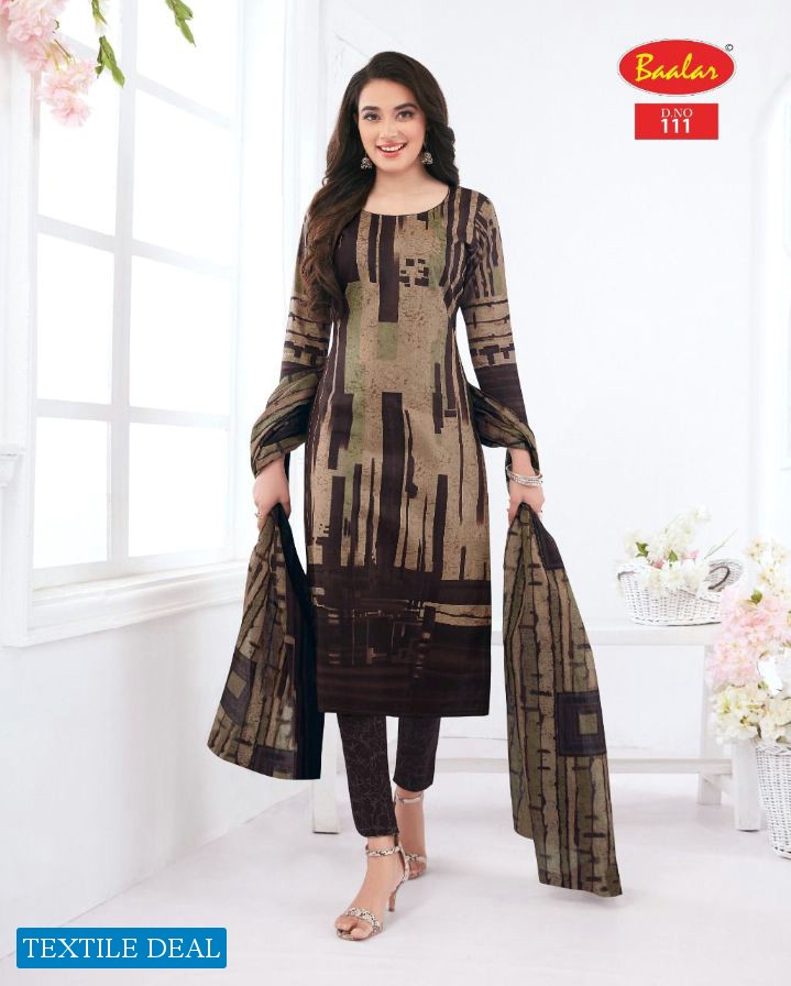 Baalar Zaara Vol-10 Wholesale Un Stitched Dress Material