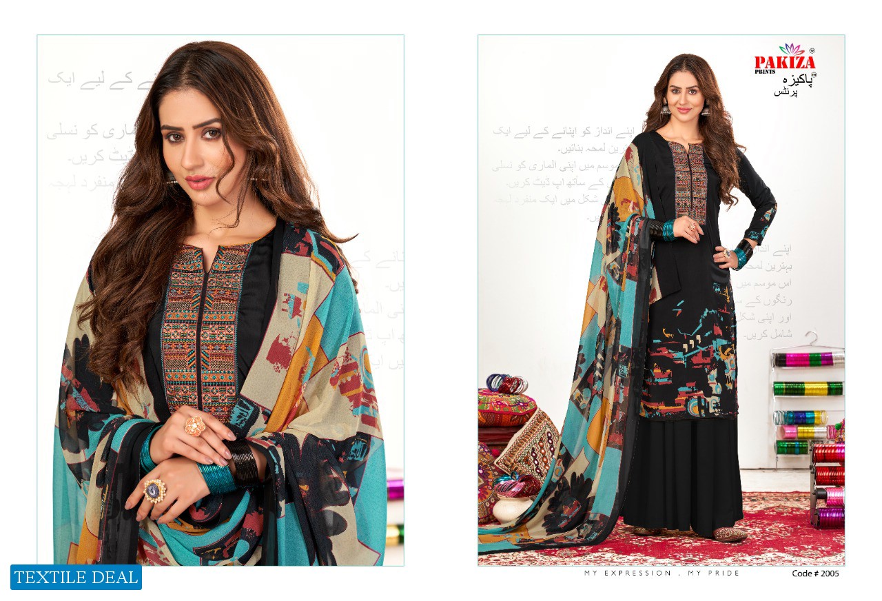 Pakiza Print Vol-2 Wholesale Luxury Crepe Collection