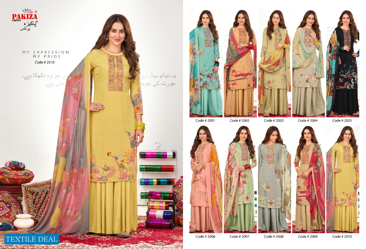 Pakiza Print Vol-2 Wholesale Luxury Crepe Collection