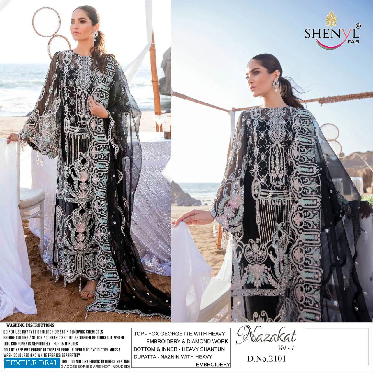 Shenyl Nazakat Vol-1 Wholesale Designer Pakistani Concept Dress