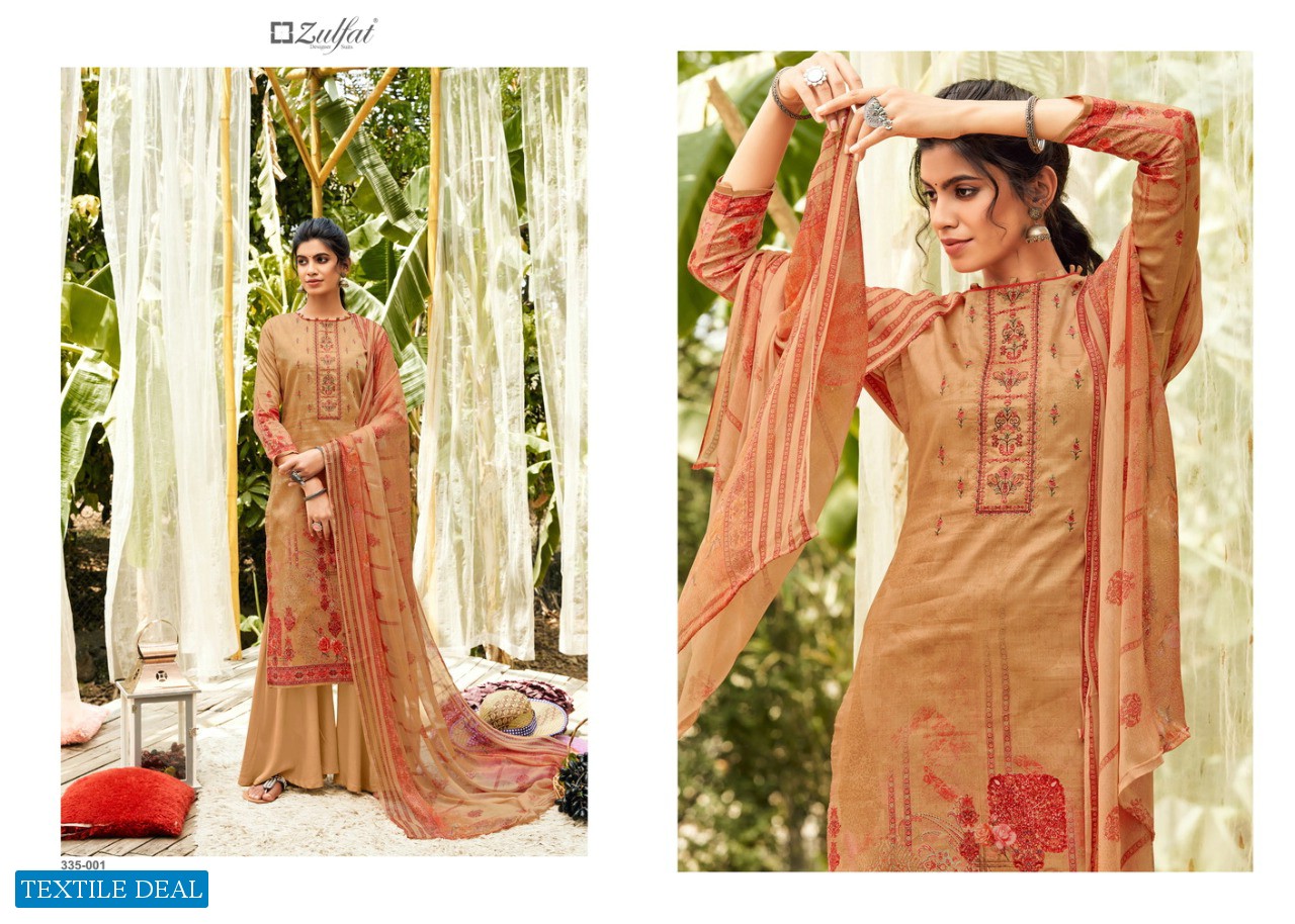 Zulfat Ananya Wholesale Pure Jam Cotton Dress Material