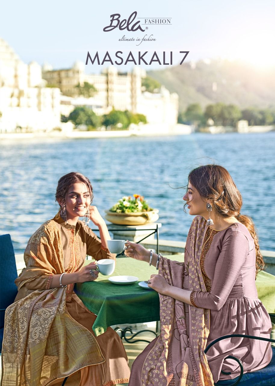 BELA MASAKALI VOL 7 INDIAN DRESSES COLLECTION IN SURAT WHOLESALER