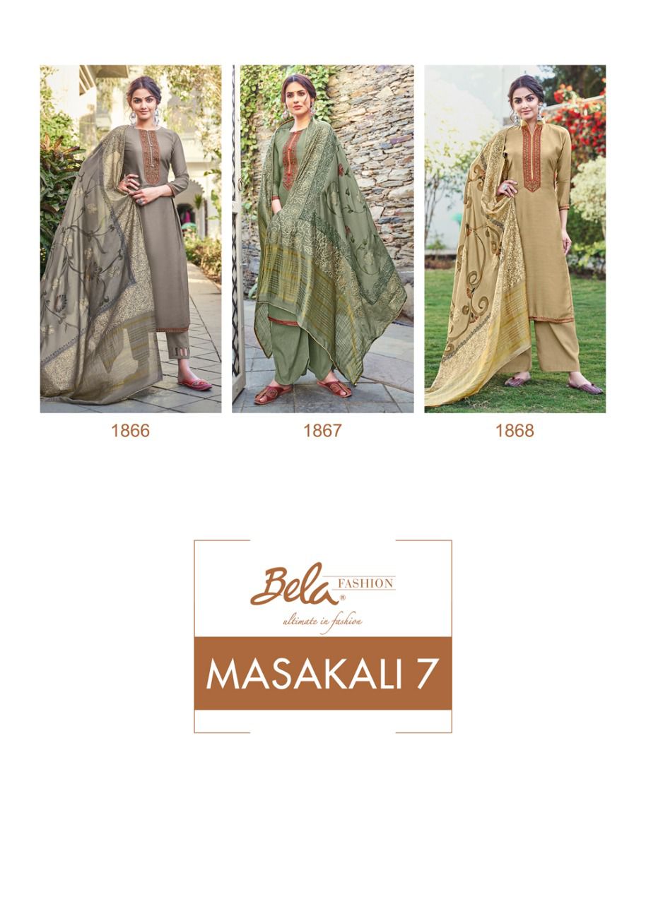 BELA MASAKALI VOL 7 INDIAN DRESSES COLLECTION IN SURAT WHOLESALER