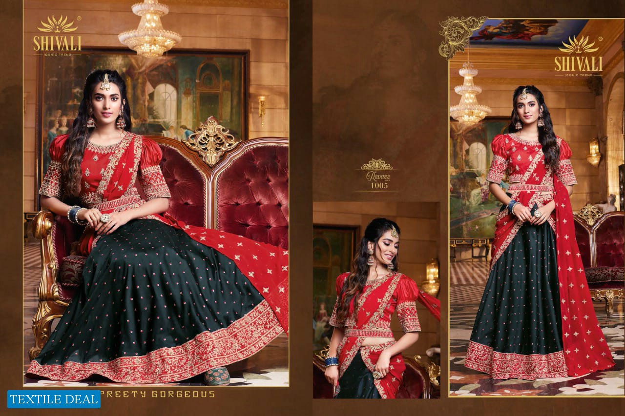 Shivali Riwazz Vol-3 Wholesale Designer Ready Made Lehengas