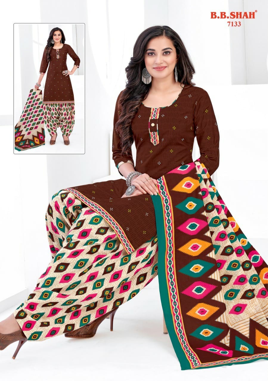 NAYRAA VOL 1 PATIYALA SPECIAL COTTON PRINTED DESIGNER DRESS MATERIAL