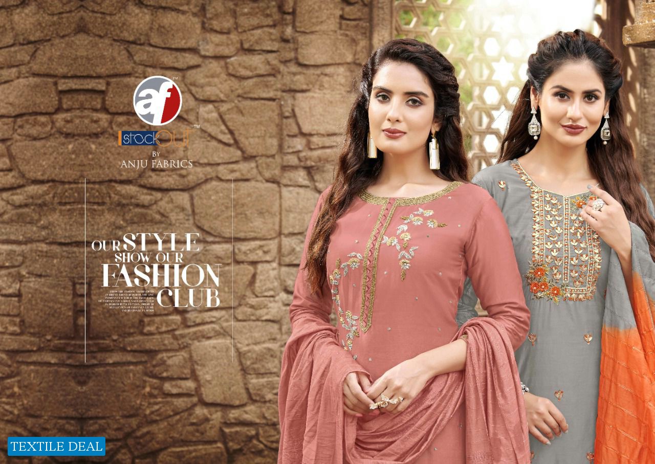 Anju Ghungat Vol-2 Wholesale Full Stitched Kurti Pant And Dupatta