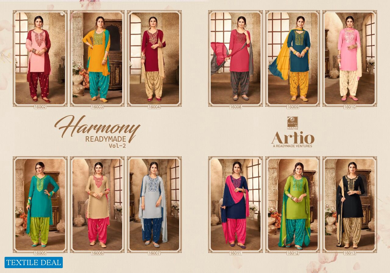 Kapil Harmony readymade Vol-2 Wholesale Full Stitched Dress