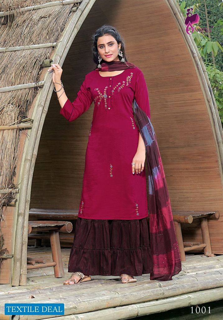 Anieya Saborni Vol-1 Wholesale 3 Piece readymade Salwar Kameez