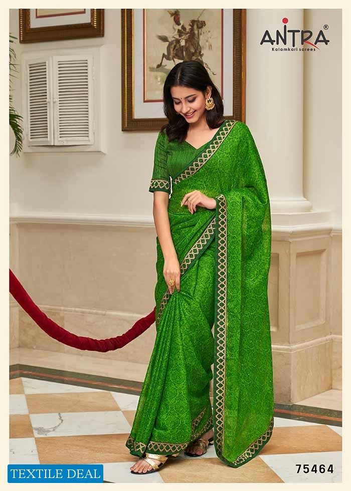 Antra Rose Beauty Vol-2 Wholesale Shahi Chiffon Indian Sarees