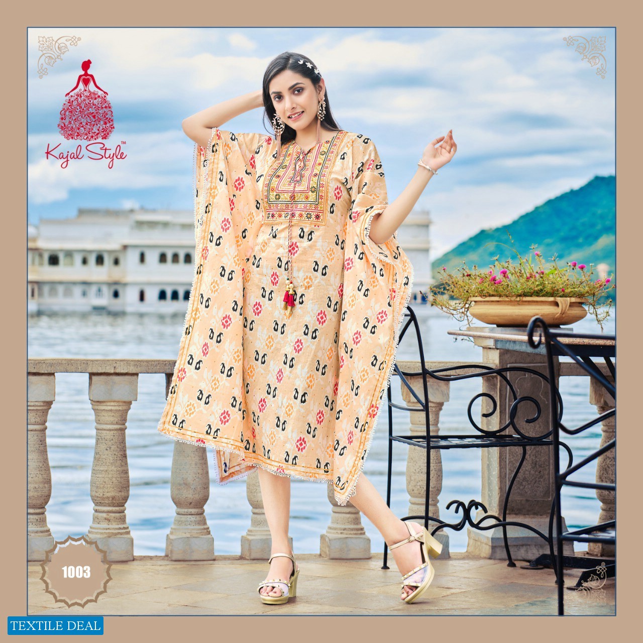 Kajal Cocktail Vol-1 Wholesale Kaftan Style Long Kurtis