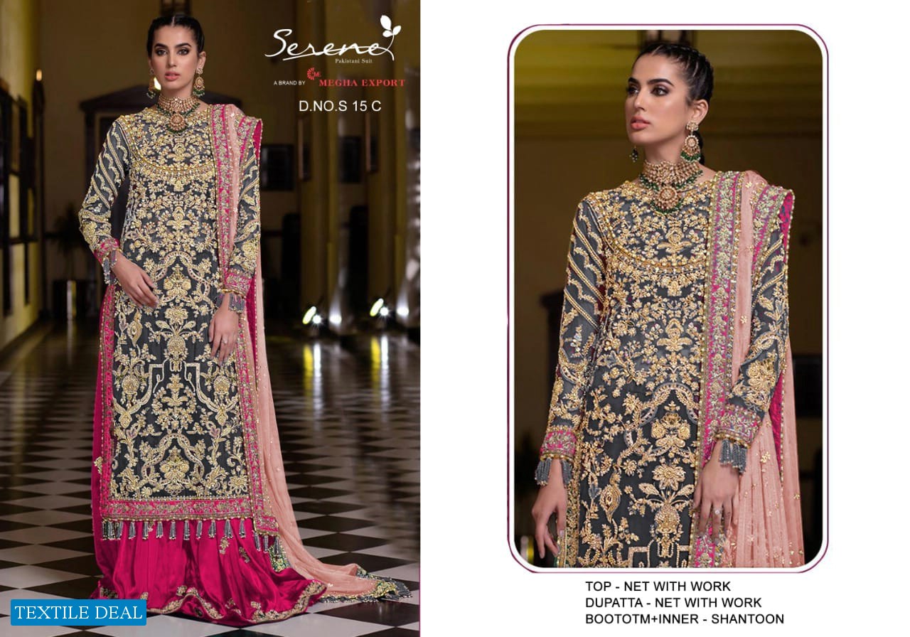 Serene S-16 Colour Wholesale Pakistani Concept Salwar Kameez