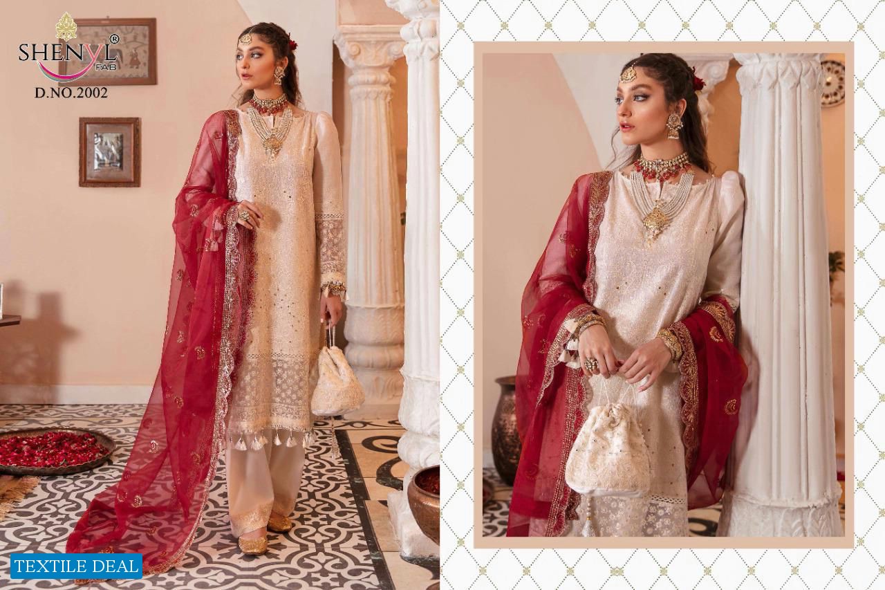 Shenyl Fab Afrozeh Vol-2 Wholesale Designer Pakistani Catalog