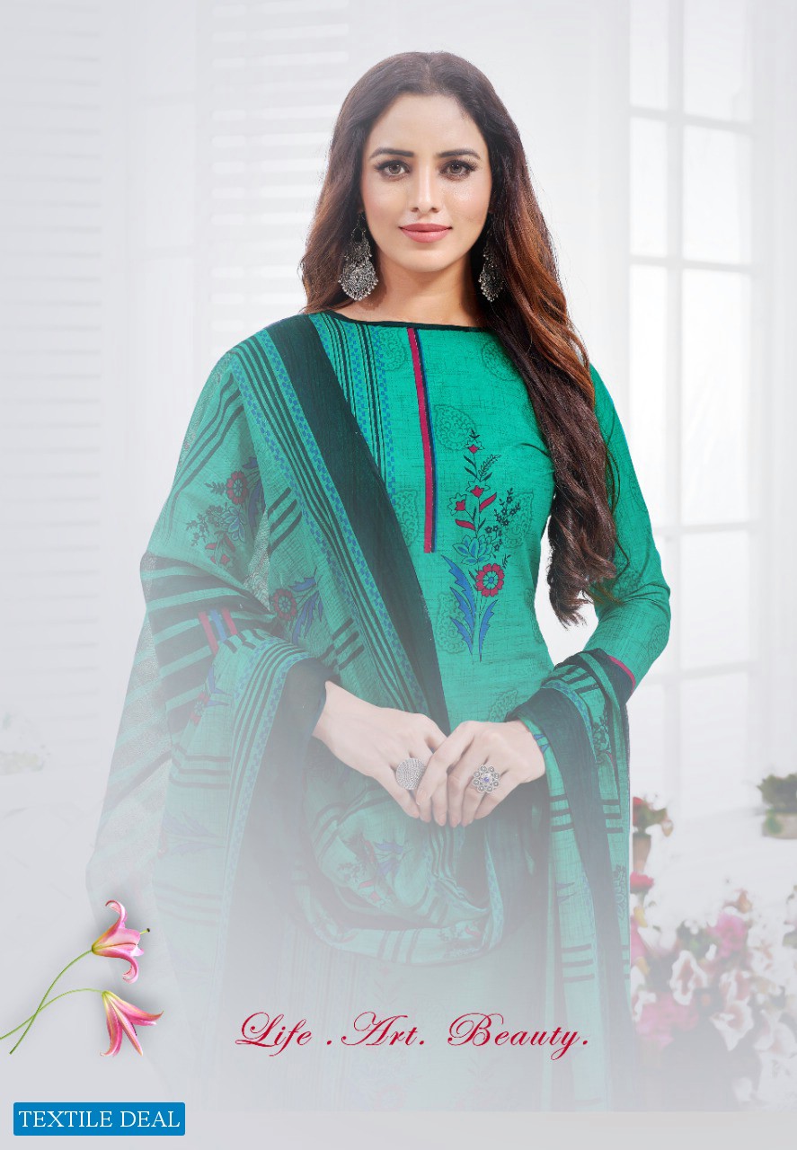 Norah Jannat Wholesale Pure Cotton Dress Material