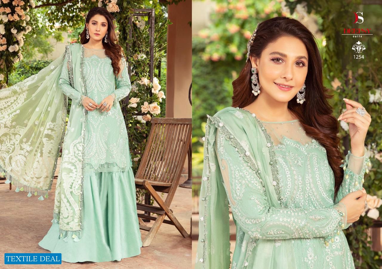 Deepsy Maria B Satin wholesale Pakistani Concept Dress