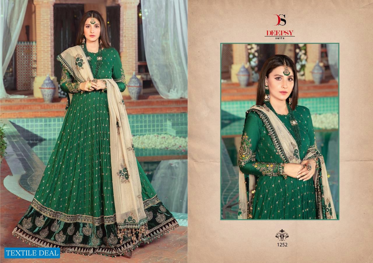 Deepsy Maria B Satin wholesale Pakistani Concept Dress