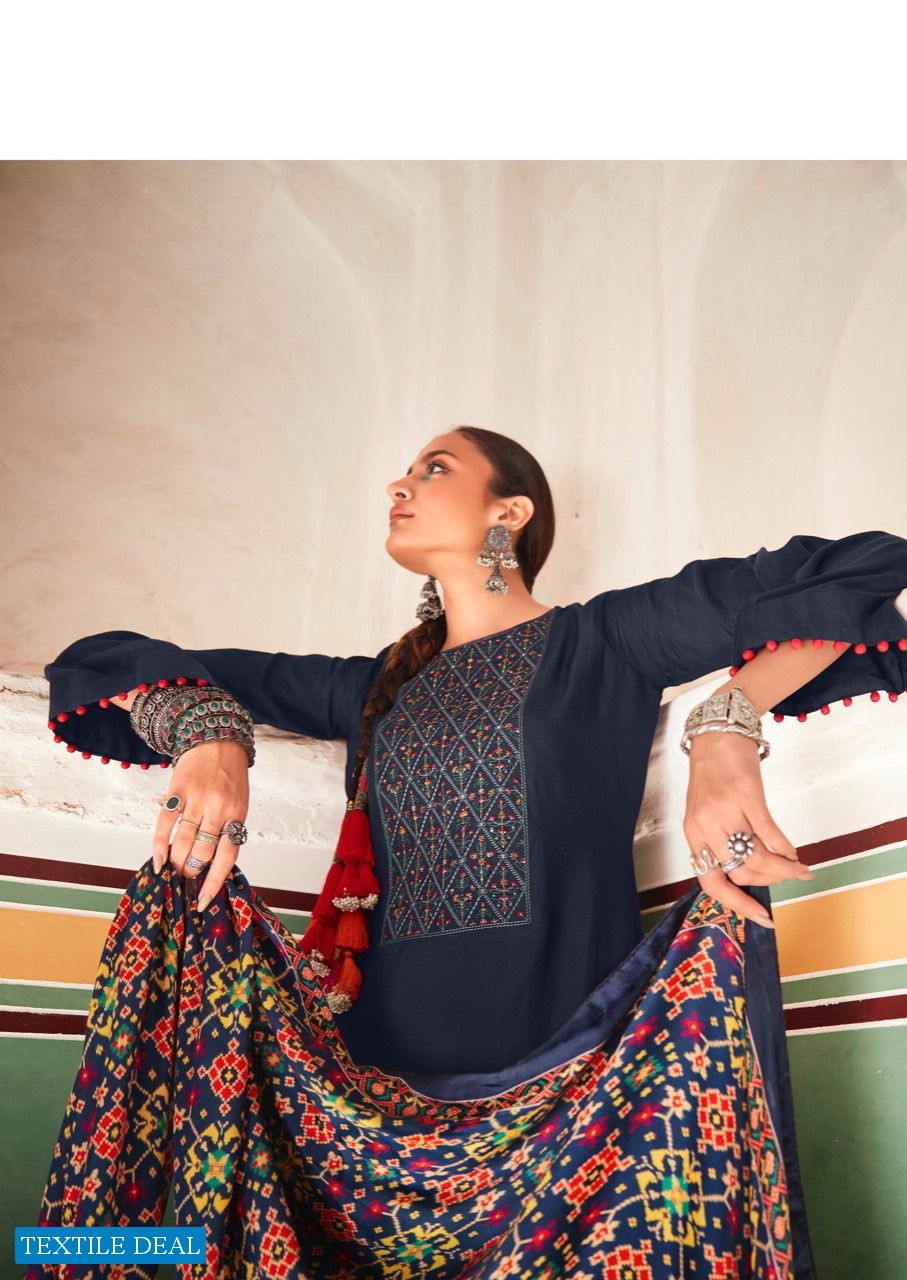 Deepsy Patola Wholesale FIne Silk With Work Dress