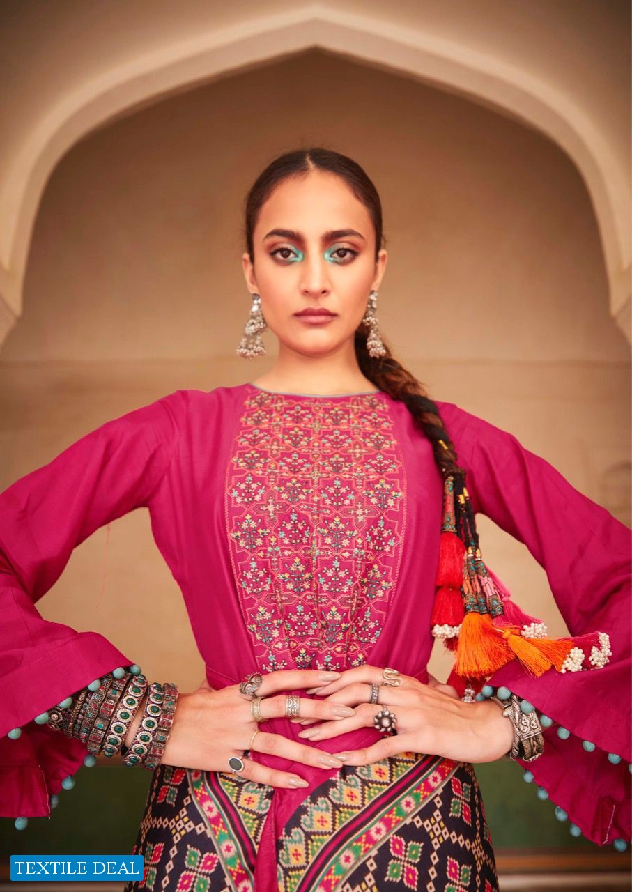 Deepsy Patola Wholesale FIne Silk With Work Dress