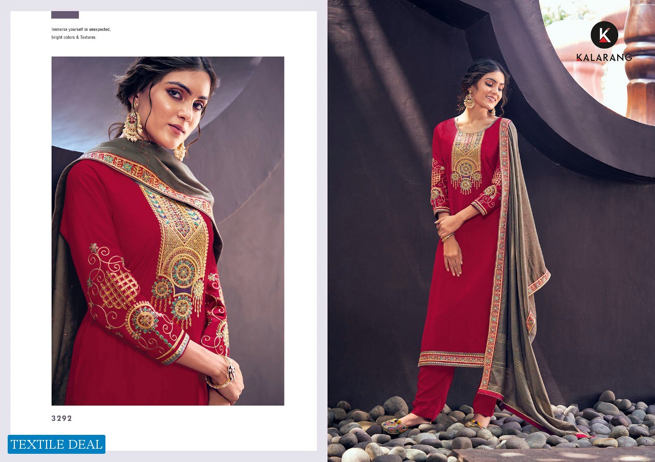 Kalarang Kaira Vol-2 Wholesale Parampara Silk Dress Material