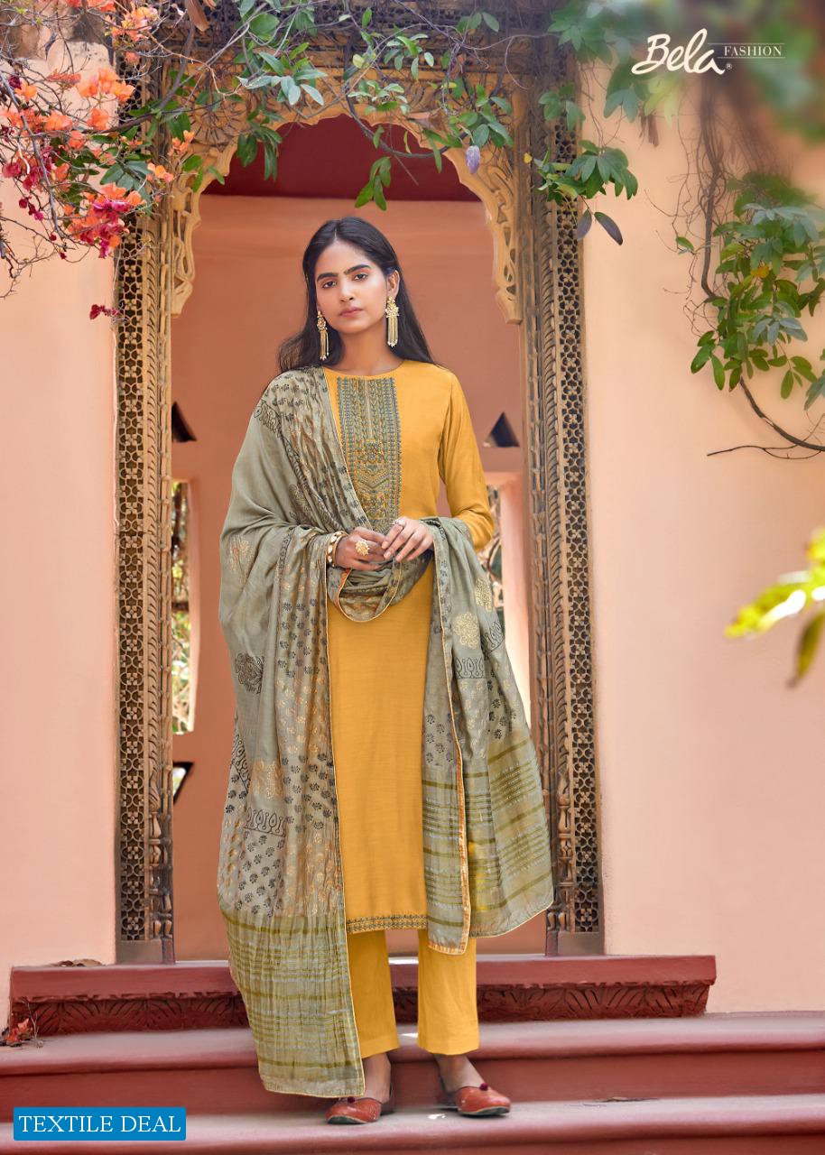Bela Kaira Vol-2 Wholesale Viscose Cotton Silk Salwar Kameez