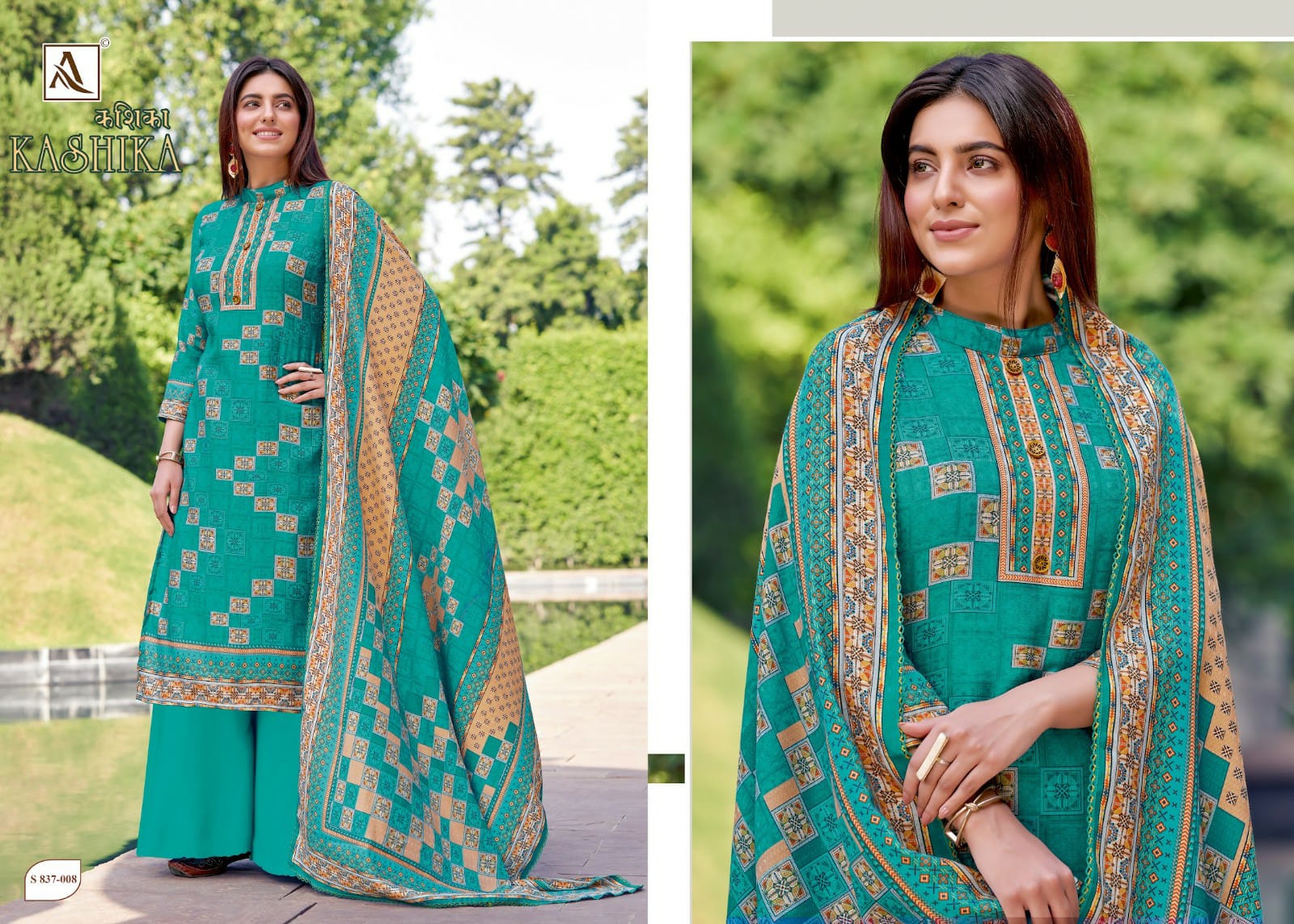 ALOK SUIT MAKE IN INDIA KASHIKA PURE WOOL PASHMINA ATTRECTIVE DIGITAL PRINT SALWAR SUIT