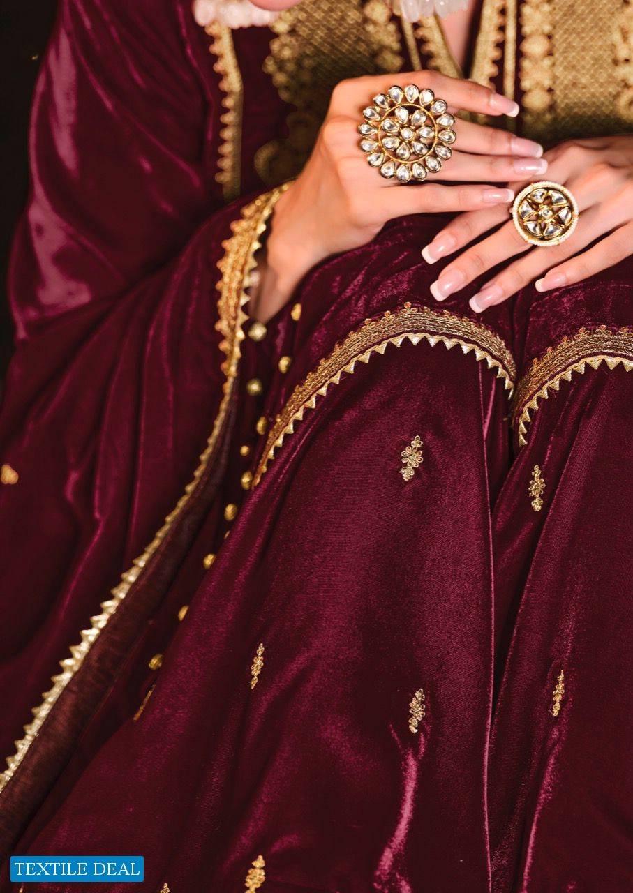 DEEPSY SUIT KHWAAHISH VELVET FESTIVE LOOK SALWAR SUIT CATALOG