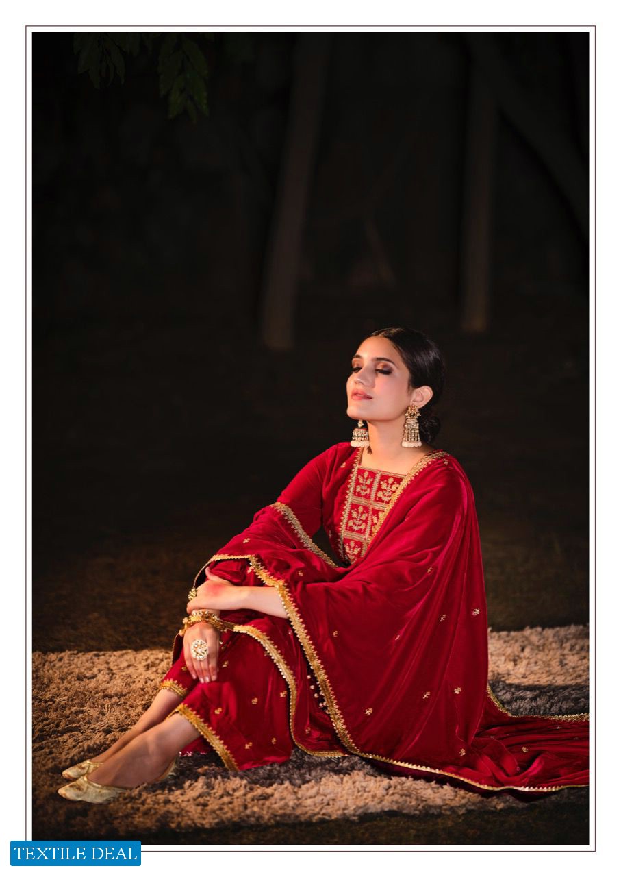 DEEPSY SUIT KHWAAHISH VELVET FESTIVE LOOK SALWAR SUIT CATALOG