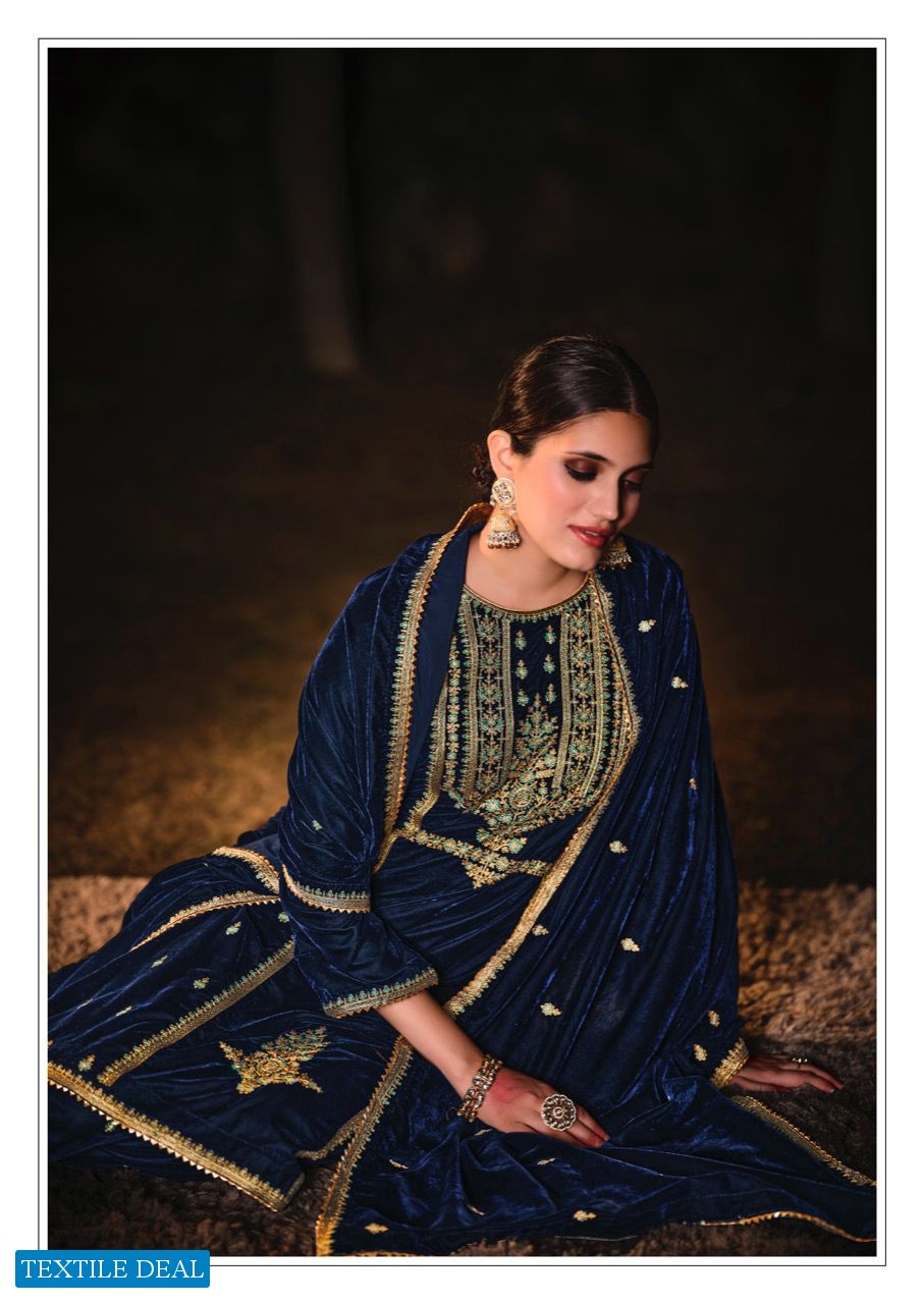 DEEPSY SUIT KHWAAHISH VELVET FESTIVE LOOK SALWAR SUIT CATALOG