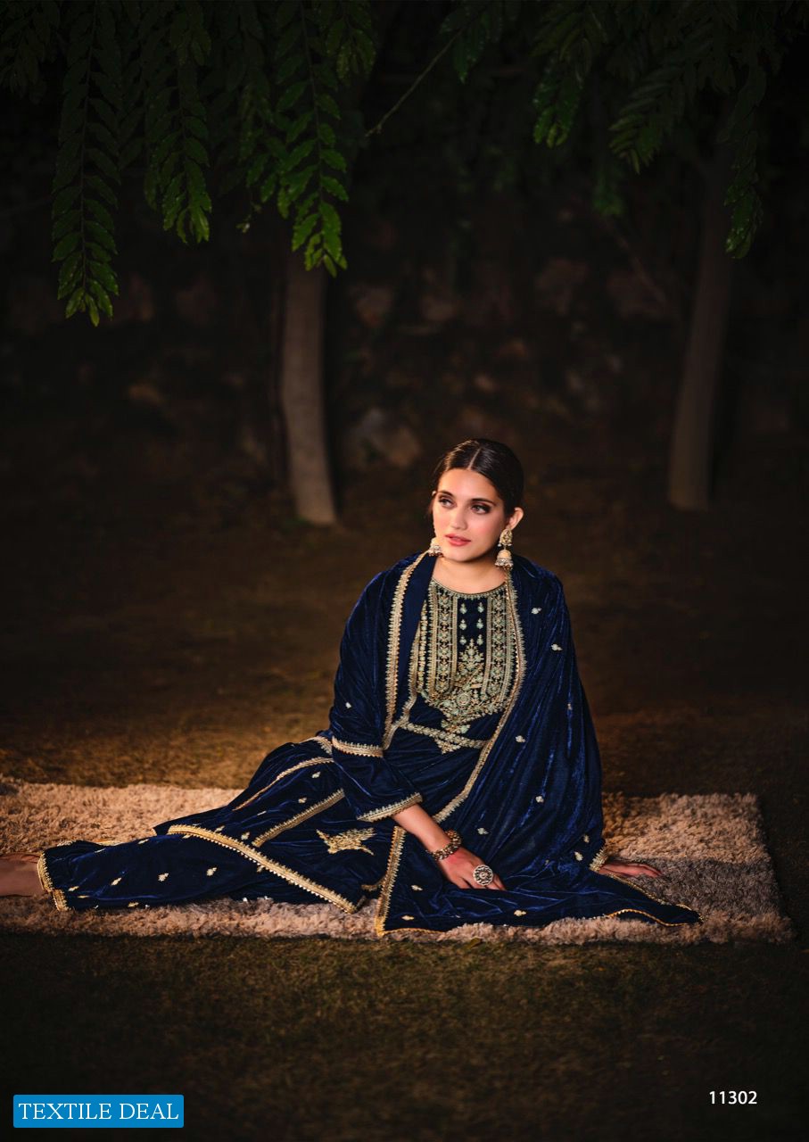 DEEPSY SUIT KHWAAHISH VELVET FESTIVE LOOK SALWAR SUIT CATALOG