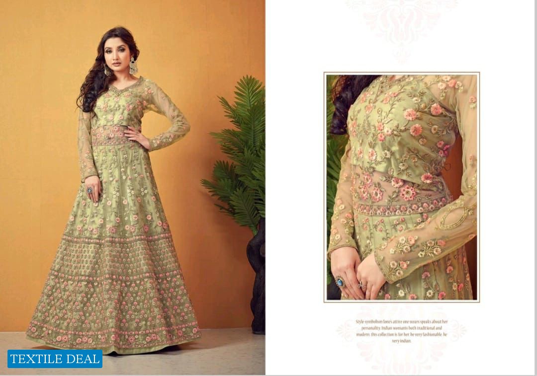 Rama Raazi Aroos Wholesale Designer Anarkali Salwar Kameez
