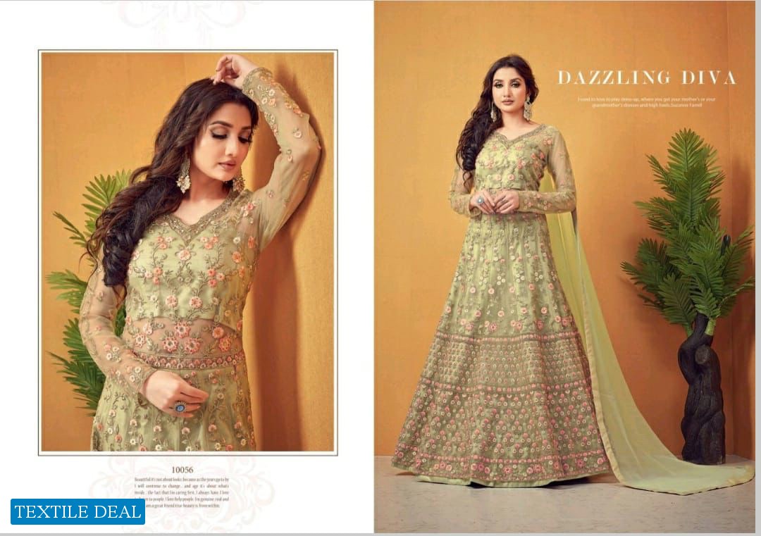 Rama Raazi Aroos Wholesale Designer Anarkali Salwar Kameez