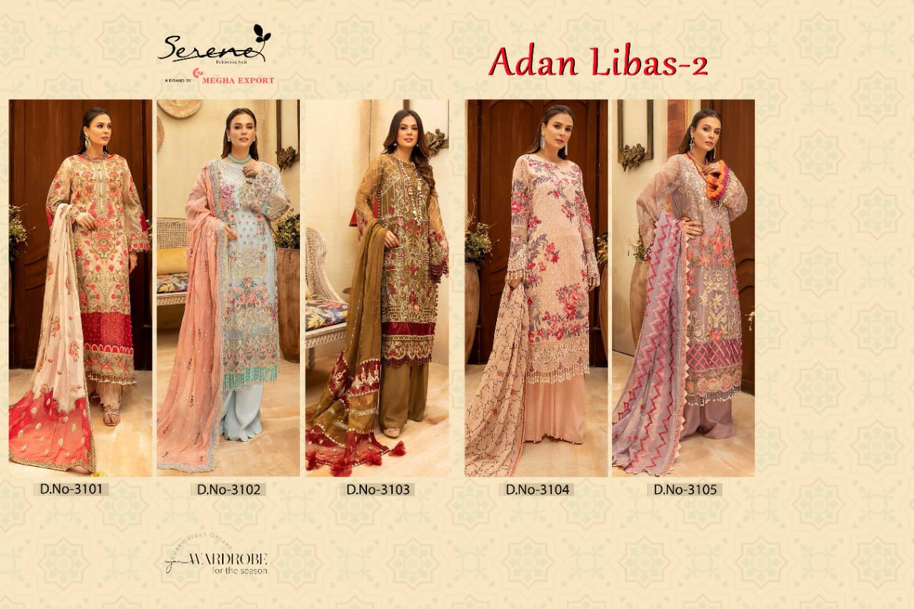 Serene Adan Libas Vol-2 Wholesale Pakistani Concept Dress