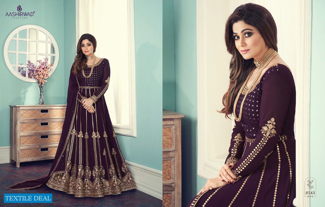 Aashirwad Gulnar Wholesale Free Size Designer Salwar Kameez