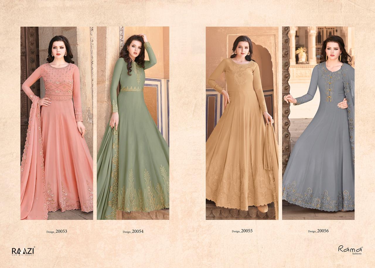 Rama Raazi Almas 20053 To 20056 Wholesale Designer Salwar Kameez