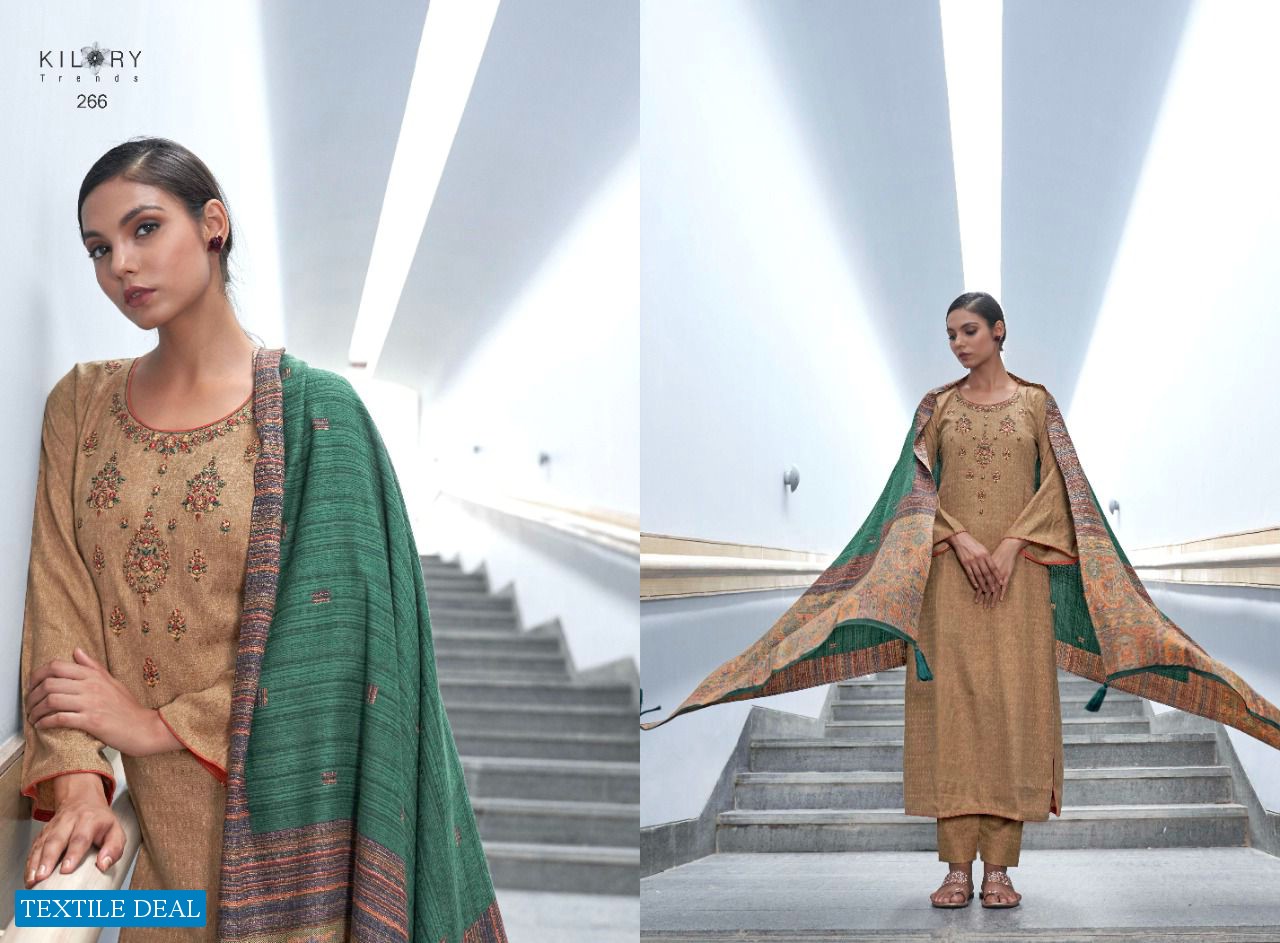 Kilory Innayat Wholesale Shopping Pure Pashmina Winter Dress