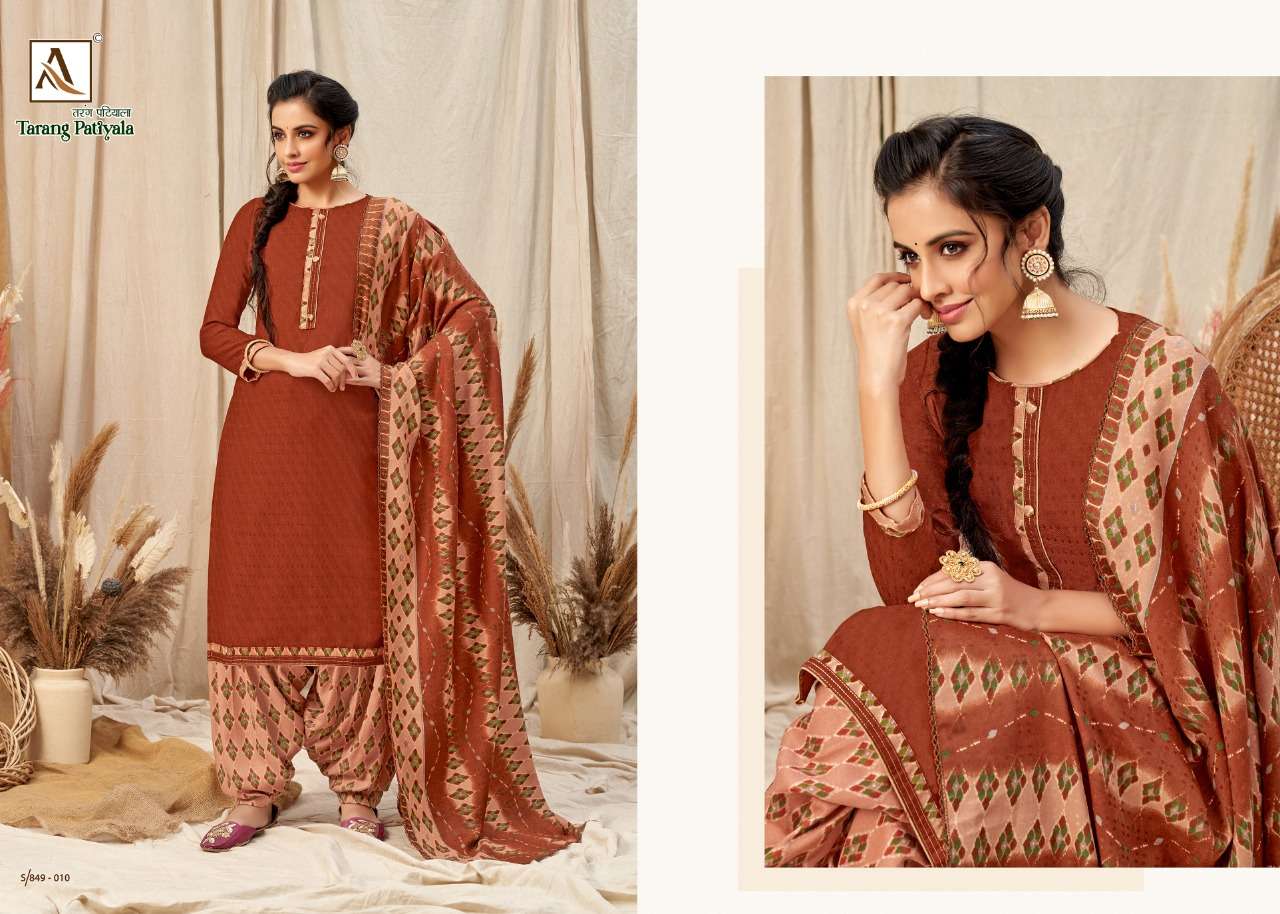 ALOK TARANG PATIYALA PASHMINA WINTER PUNJABI SALWAR KAMEEZ