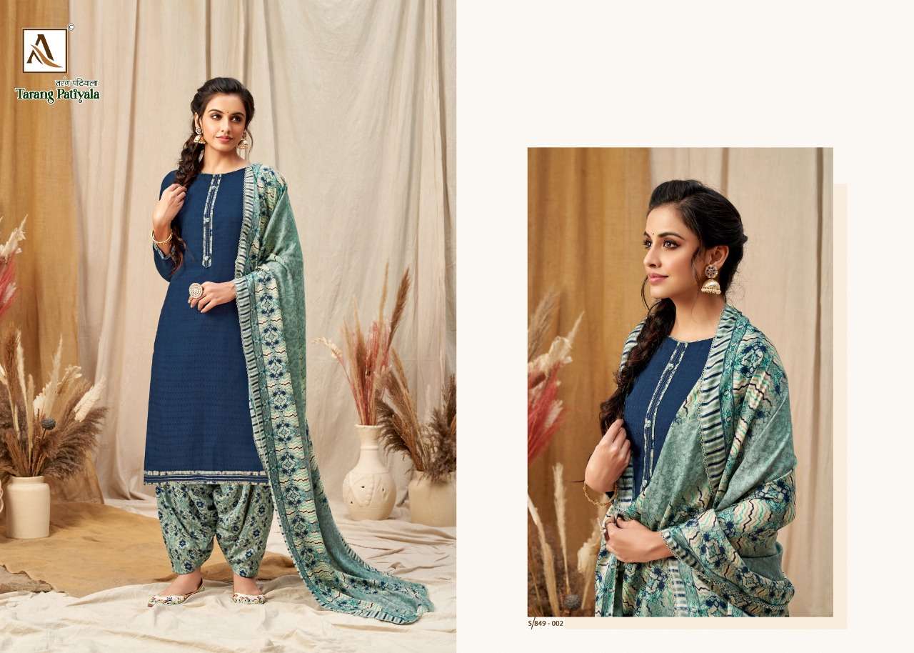 ALOK TARANG PATIYALA PASHMINA WINTER PUNJABI SALWAR KAMEEZ