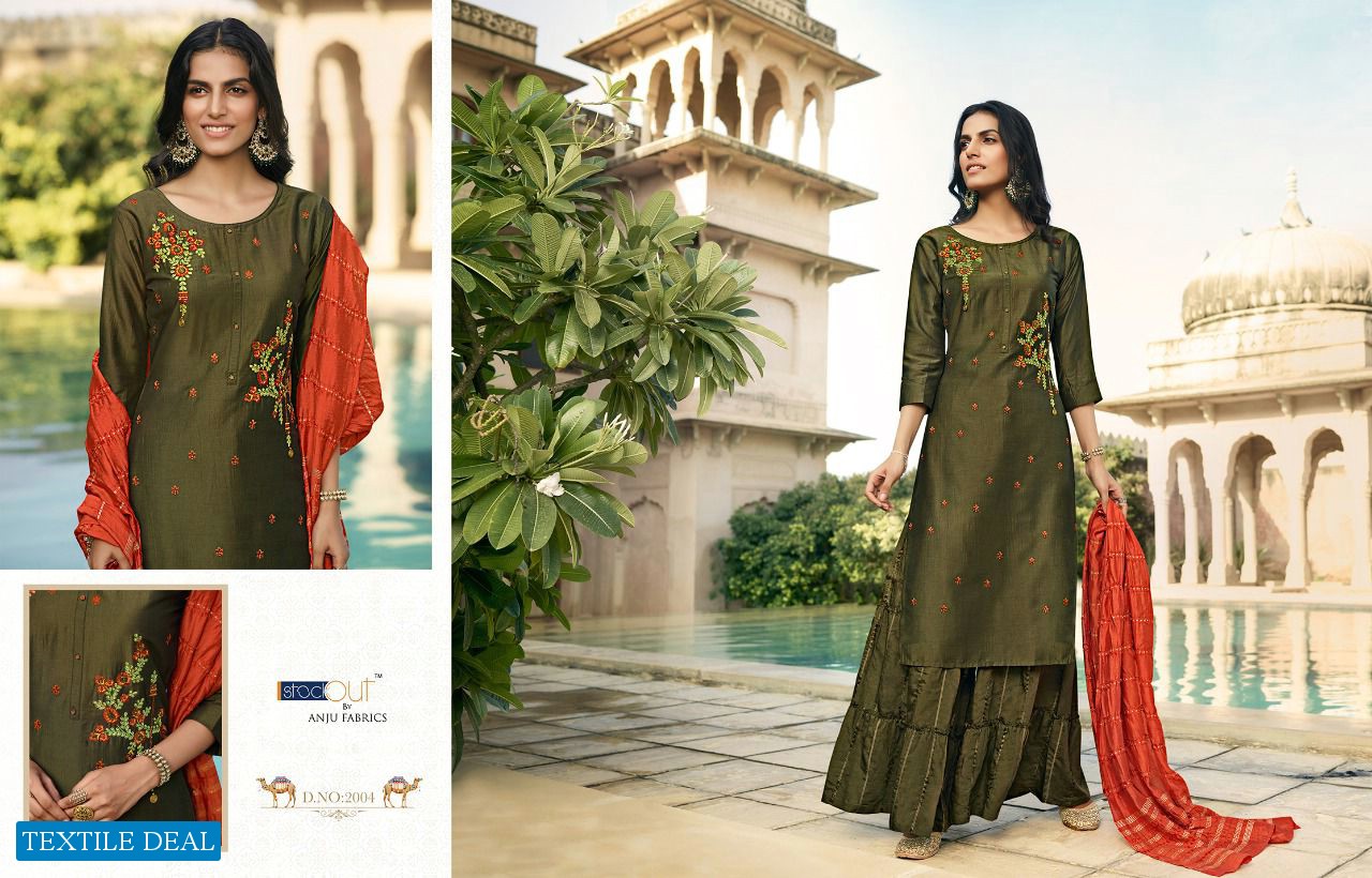 Anju Ghoomer Vol-2 wholesale Designer Bottom Salwar Kameez