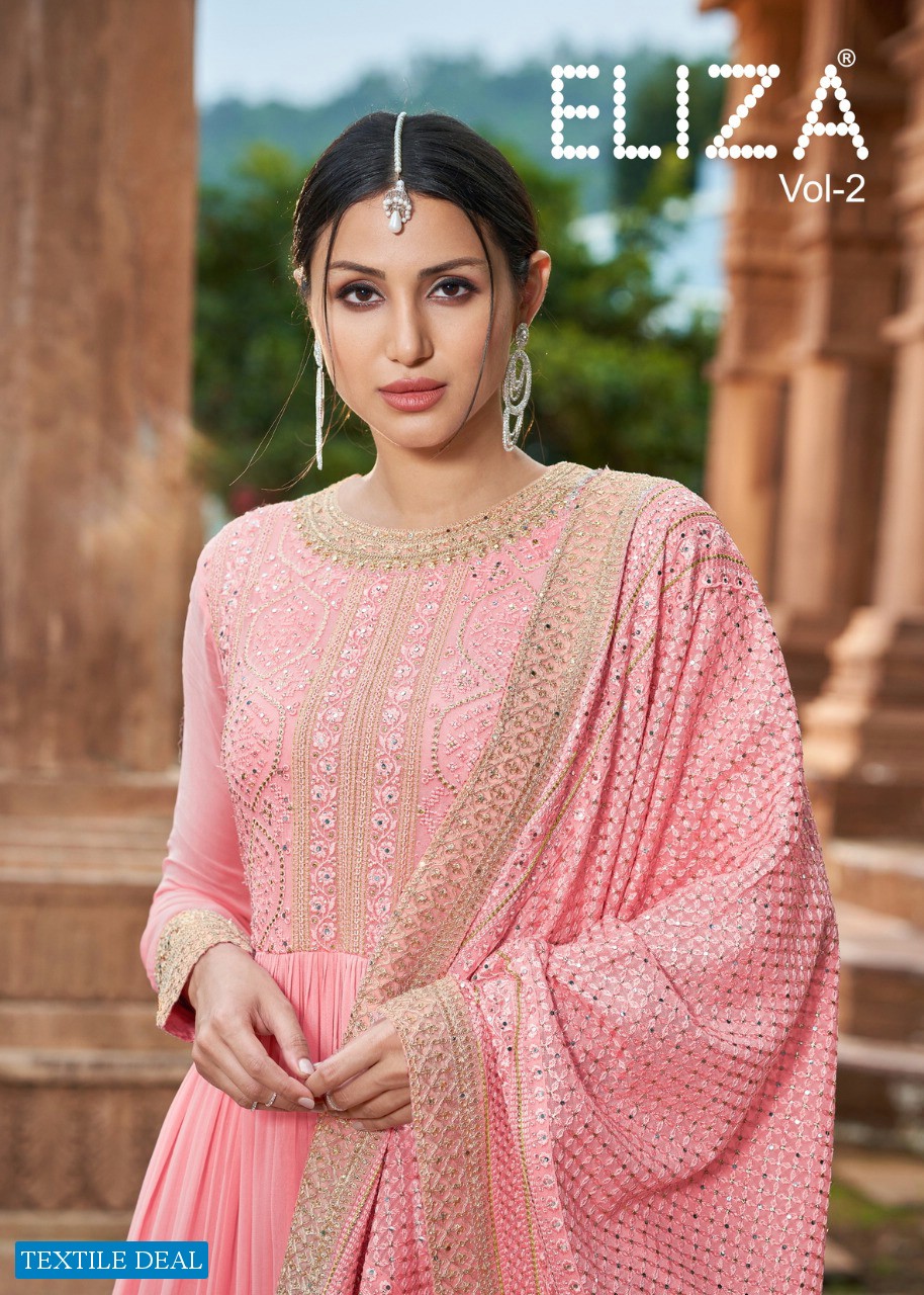 Priyam Eliza Vol-2 Wholesale Anarkali Salwar Kameez